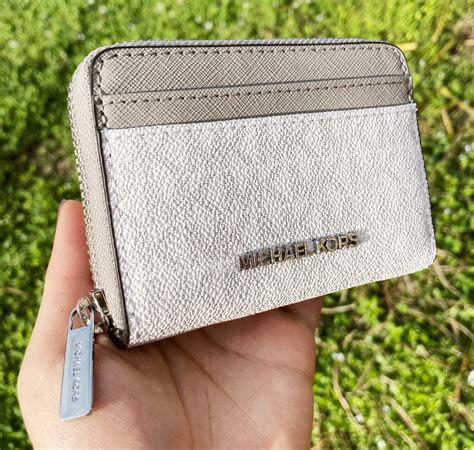 michael kors zip around card holder|Jet Set Travel Medium Logo Zip.